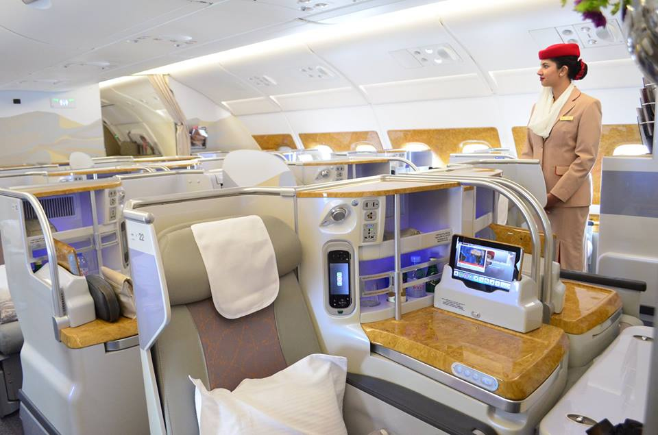 Inside Emirates Airbus A380 Which Touchdown In Ghana