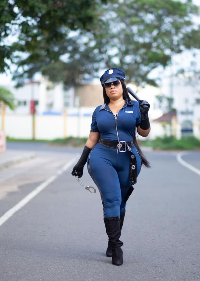 Moesha just proved to be the sexiest thing that happened to Halloween in Gh...
