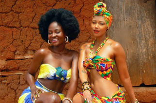 Ghana’s Hamamat & Kenya’s Huddah Monroe Stun In Amazing African Village Girl Shoot