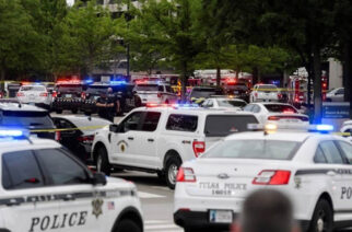 Police say a gunman killed four people in Tulsa