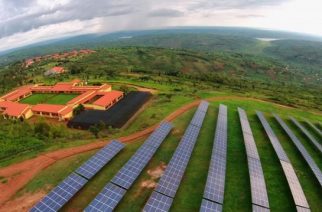 This $24m project is the first utility-scale, grid-connected, commercial solar field in east Africa that has increased Rwanda’s generation capacity by 6%. Photograph: Sameer Halai/SunFunder/Gigawatt Global