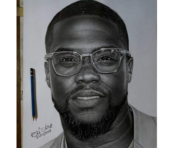 How a Nigerian Artist’s Tweet Caught The Eye Of Kevin Hart