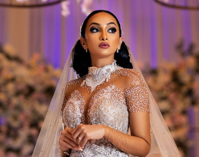 This Detachable Bridal Dress By Gh Brand Pistis Is Everything You Need To Show Your Hubby Before Marriage