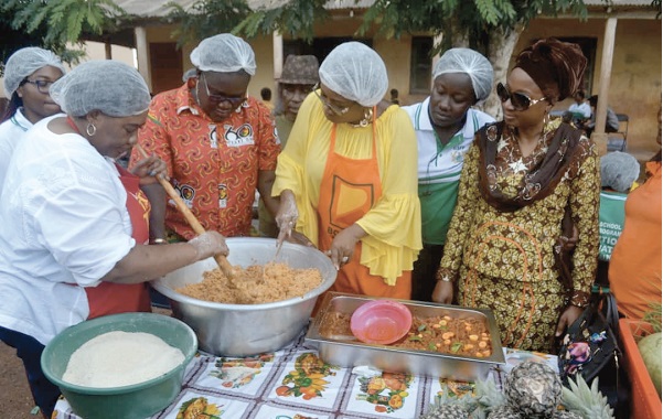 Gari Fotor Introduced Onto School Feeding Menu