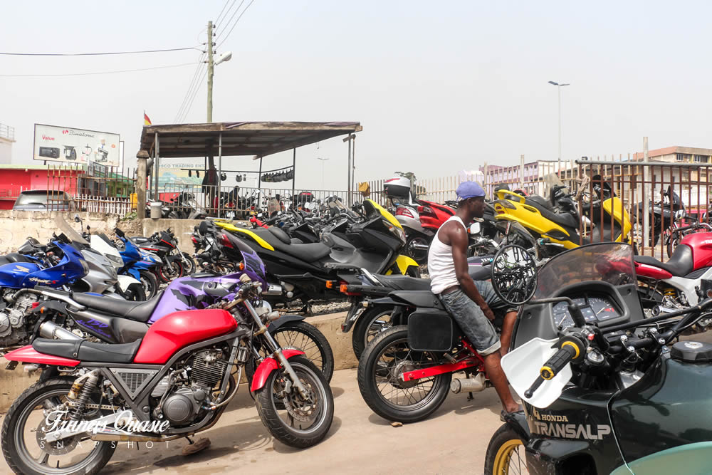 Photos: The Business Of Motorbikes In Ghana