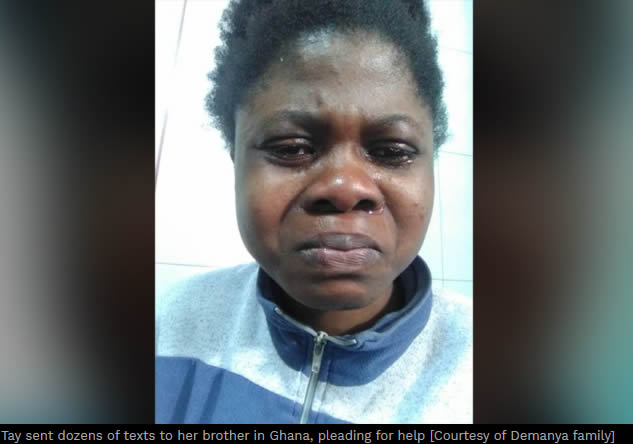 Ghanaian Lady In Lebanon Found Dead Hours After Final Distress Message About Her Abuse