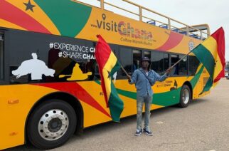 Ghana Tourism Authority Outdoors ‘Aunty Deede’ Buses
