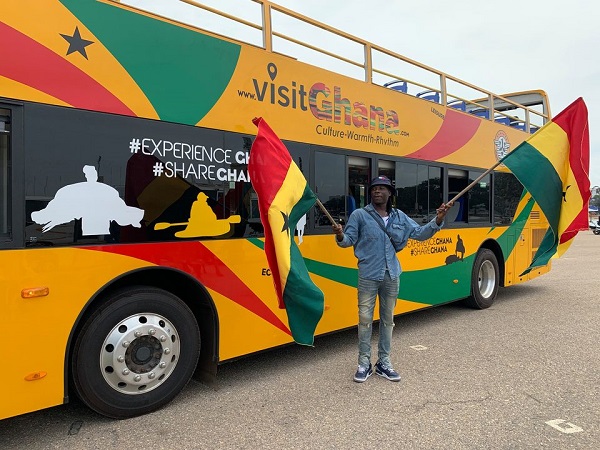 Ghana Tourism Authority Outdoors ‘Aunty Deede’ Buses