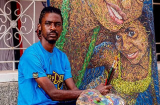 George Kyeremeh: The Ghanaian Artist Inspired By Africanism And Fashion Artistry 