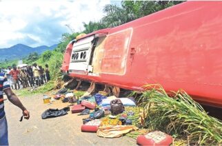 Accident scene