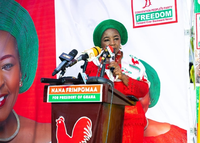 CPP’s Manifesto dedicated to women – Nana Akosua Frimpomaa Sarpong-Kumakumah
