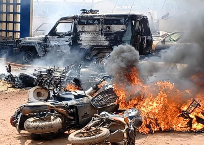 Joint military police reinforcement deployed in Ejura after violence
